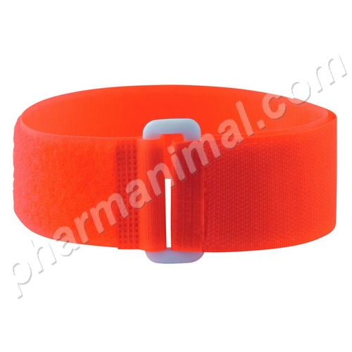 BRACELET AGRIPPANT FLUO ORANGE 	par/5